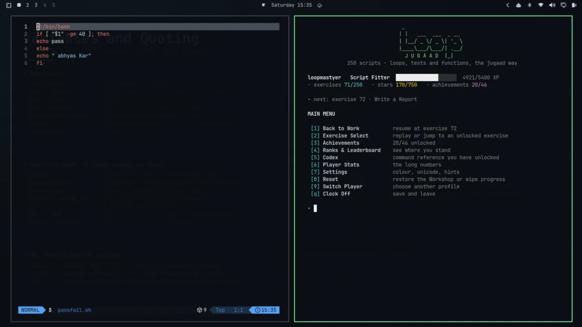 BASH the Linux Boss theme screenshot