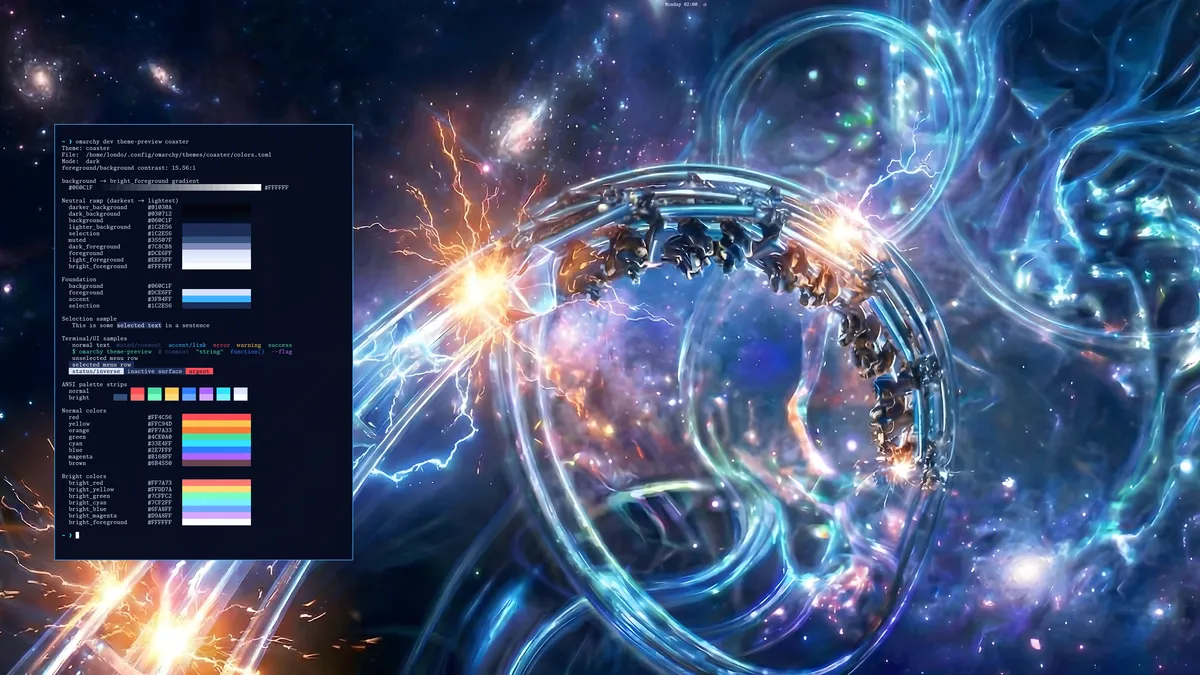 Coaster theme screenshot