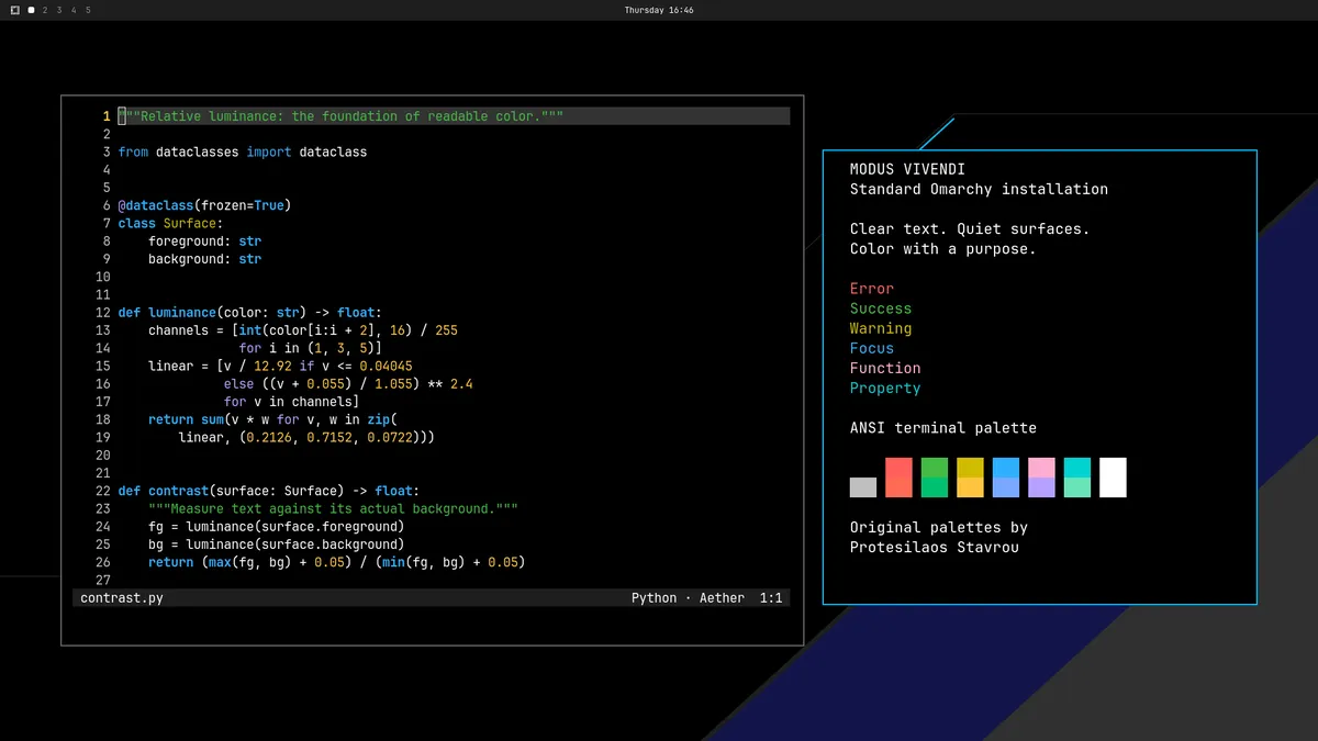 Modus Vivendi theme screenshot